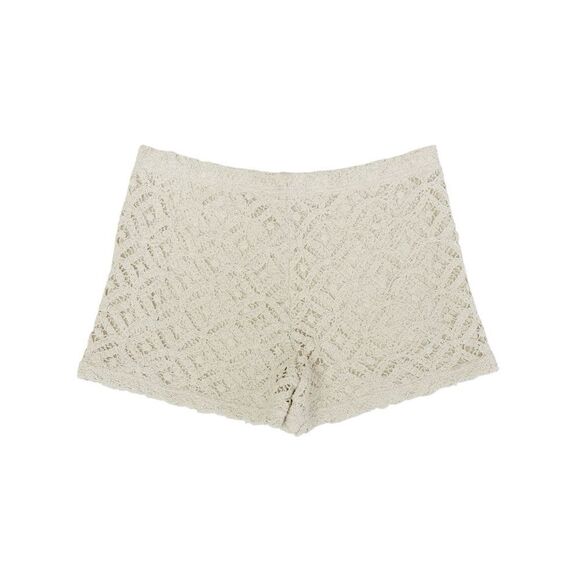 MANGO Crochet Straight-Fit Shorts - Picture 3 of 4